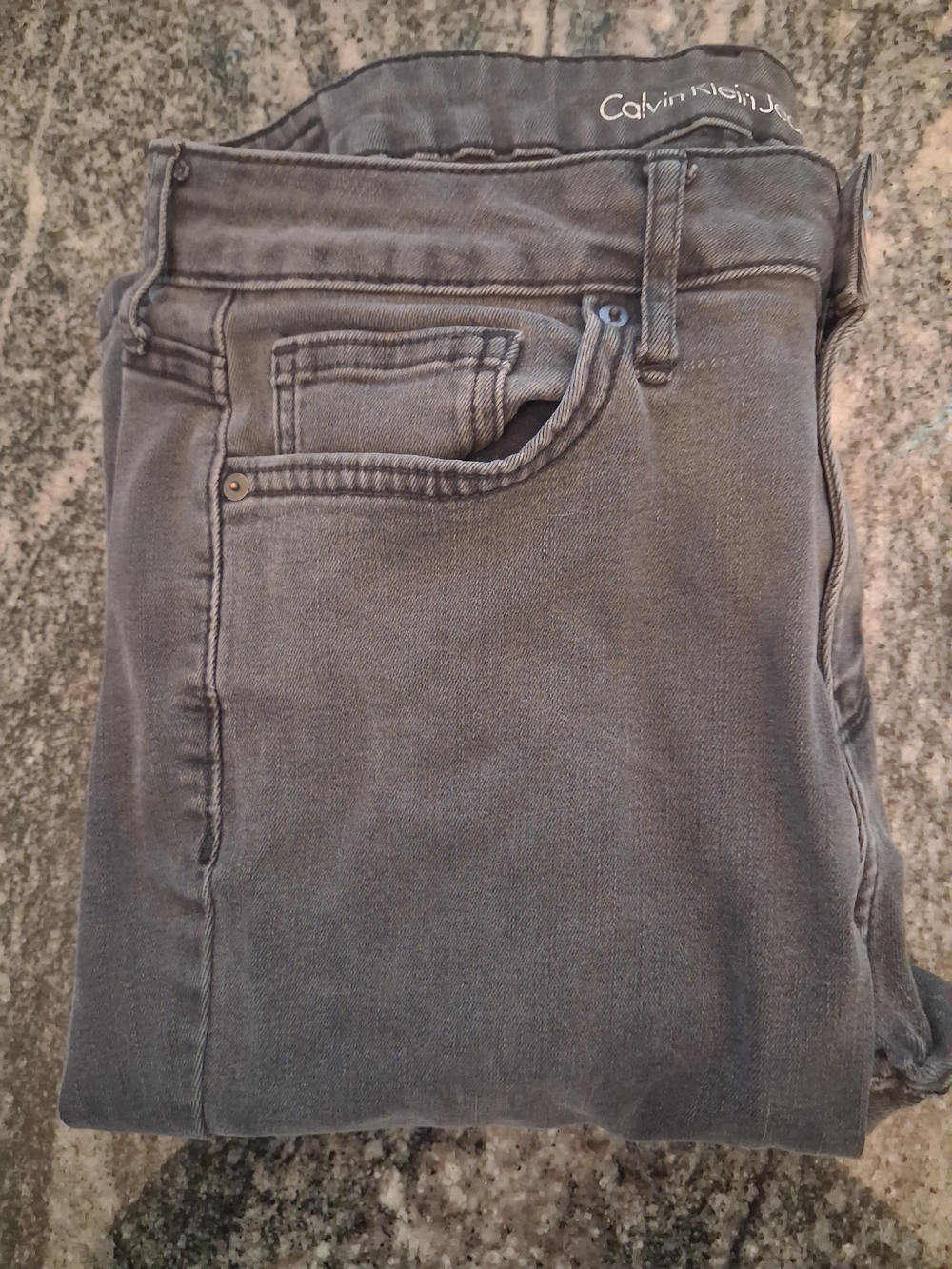 Calvin Klein Faded Denim Jeans